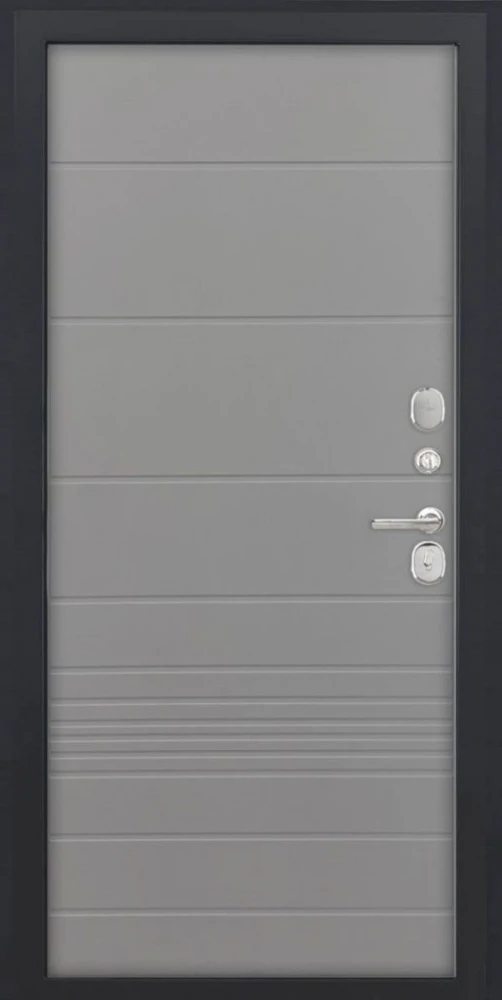 Входная дверь ДвериПРО Квадро ФЛ-700 (10мм, Ясень грей) DPRO225968 внутренняя сторона